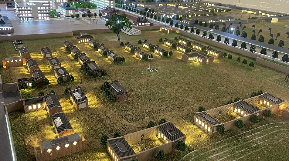 托縣一中歷史進程沙盤